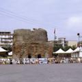 Marano (Napoli), villa del Ciaurro, 1993 - Pannelli dipinti. Vista d