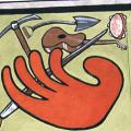 La mano e gli strumenti di lavoro (particolare).