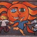 Il sole e il girotondo (particolare).