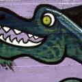 La testa del drago (particolare).