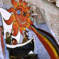La barca e il sole (particolare).