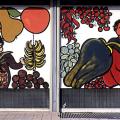 Frutta esotica e ortaggi nostrani (particolare).