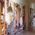 Scuola Media "Giotto" (S. Giovanni, Napoli), 1998. Vista parziale.