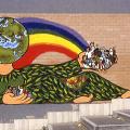 Caserta, 1999. Vista parziale: Pachamama.