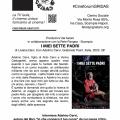 Proiezione del film "I MIEI SETTE PADRI" di Liviana Davì al cineforum gratuito del GRIDAS con Adelmo Cervi, protagonista del film. Venerdì 13 ottobre 2023.