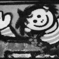 Particolare dal mural a Frattaminore (CE), 1985.
