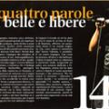 Le quattro parole più belle e libere