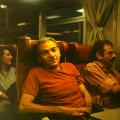 In treno. ph. Gino Esposito