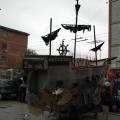 La nave dei pira/iti pronta per il varo, 14 febbraio 2010. ph. Aniello Gentile.