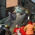 Luna, Grancassa, parte il 31° Corteo di Carnevale di Scampia, domenica 10 febbraio 2013. ph. Aniello Gentile.