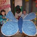 Quattro farfalle! (pagina superiore delle ali). Laboratori di Carnevale 2014. Ph. Vincenzo Muto.