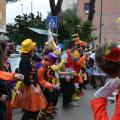 Corridoio di murghe al 32° Corteo di Carnevale di Scampia, Domenica 2 marzo 2014. Ph. Aniello Gentile.