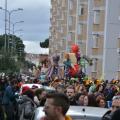 Un fiume di gente al 32° Corteo di Carnevale di Scampia, Domenica 2 marzo 2014. Ph. Aniello Gentile.