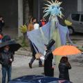 La luna al 32° Corteo di Carnevale di Scampia, Domenica 2 marzo 2014. Ph. Aniello Gentile.