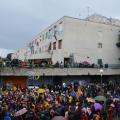 Il 32° Corteo di Carnevale di Scampia inonda il Lotto P, Domenica 2 marzo 2014. Ph. Aniello Gentile.