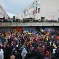 Il 32° Corteo di Carnevale di Scampia inonda il Lotto P, Domenica 2 marzo 2014. Ph. Aniello Gentile.
