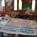 Manifesto per il 34° Corteo di Carnevale di Scampia. Laboratori di Carnevale 2016. Ph. Martina Pignataro.