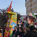 Il 34° Corteo di Carnevale di Scampia esce dal lotto T su via Bakù, domenica 7 febbraio 2016. Ph. Aniello Gentile.