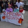 I bambini dell’I.C. Statale “Madonna Assunta” di Napoli al 36° Corteo di Carnevale di Scampia, domenica 11 febbraio 2018. Ph. Martina Pignataro.