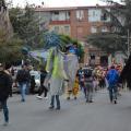 La luna e la morte guidano il 36° Corteo di Carnevale di Scampia, domenica 11 febbraio 2018. Ph. Aniello Gentile.