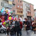La “Banda Basaglia” al 36° Corteo di Carnevale di Scampia, domenica 11 febbraio 2018. Ph. Rosario Nasti.