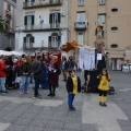 San Ghetto Martire a Piazza Dante per il corteo del 25 aprile 2022. <em>Ph. Martina Pignataro.</em>