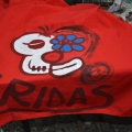 Camicione del GRIDAS. Laboratori per il 40° Corteo di Carnevale di Scampia. <em>Ph Martina Pignataro.</em>