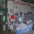 La “Mare Jonio” approdata in un porto sicuro e pronta per il 40° Corteo di Carnevale di Scampia, sabato 26 febbraio 2022. <em>Ph Martina Pignataro.</em>