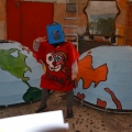 La maschera di Alessandra a tema per il 40° Corteo di Carnevale di Scampia, domenica 27 febbraio 2022. <em>Ph Martina Pignataro.</em>