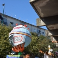 Carri pronti per il 40° Corteo di Carnevale di Scampia, domenica 27 febbraio 2022. <em>Ph Aniello Gentile.</em>