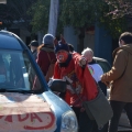 Disposizioni per la partenza del 40° Corteo di Carnevale di Scampia, domenica 27 febbraio 2022. <em>Ph Aniello Gentile.</em>