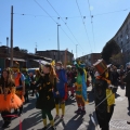 Il Frente Murguero Italiano al 40° Corteo di Carnevale di Scampia, domenica 27 febbraio 2022. <em>Ph Aniello Gentile.</em>