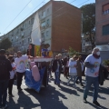 La barca dell’associazione OcchiAperti al 40° Corteo di Carnevale di Scampia, domenica 27 febbraio 2022. <em>Ph Aniello Gentile.</em>