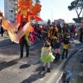 La maschera del Sole e il Frente Murguero Italiano al 40° Corteo di Carnevale di Scampia, domenica 27 febbraio 2022. <em>Ph Aniello Gentile.</em>