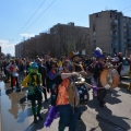 Il 40° Corteo di Carnevale di Scampia su via Fratelli Cervi, domenica 27 febbraio 2022. <em>Ph Aniello Gentile.</em>
