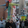 La Rosa dei Venti al 27° Corteo di Carnevale di Scampia, domenica 22 febbraio 2009. Ph. Aniello Gentile.