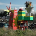 La Rosa dei Venti alla conclusione del 31° Corteo di Carnevale di Scampia, domenica 10 febbraio 2013. <em>Ph. Aniello Gentile.</em>