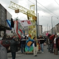 La Gru al 29° Corteo di Carnevale di Scampia, domenica 6 marzo 2011. <em>Ph. Aniello Gentile.</em>