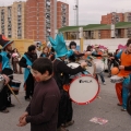 La Titubanda e la MalaMurga a Largo Battaglia, con il 27° Corteo di Carnevale di Scampia, domenica 27 febbraio 2007. <em>Ph Aniello Gentile</em>.