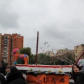 La barca della cooperativa sociale OcchiAperti a Largo Battaglia, al 41° Corteo di Carnevale di Scampia, domenica 19 febbraio 2023. <em>Ph Rosario Nasti.</em>