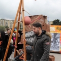 Il carro della Cooperativa Sociale “L’Uomo e il Legno” al 41° Corteo di Carnevale di Scampia, domenica 19 febbraio 2023. <em>Ph Rosario Nasti.</em>