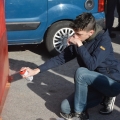 Preparazione dei carri per il 38° Corteo di Carnevale di Scampia, domenica 23 febbraio 2020. <em>Ph. Martina Pignataro.</em>