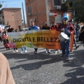 Il Gruppo Dignità e Bellezza al 38° Corteo di Carnevale di Scampia, domenica 23 febbraio 2020. <em>Ph. Aniello Gentile.</em>