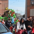 Il drago di carta di Chi rom e…chi no al 38° Corteo di Carnevale di Scampia, domenica 23 febbraio 2020. <em>Ph. Aniello Gentile.</em>