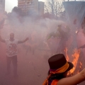 Falò del 38° Corteo di Carnevale di Scampia, domenica 23 febbraio 2020. <em>Ph. Luca Pignataro.</em>