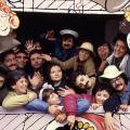 Carrozzone del GRIDAS, 1985. Particolare: foto per l