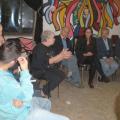 Rosario Esposito La Rossa e LIBERA Campania presentano al GRIDAS i "pizzini" della legalità campani, coppola editore, 6 novembre 2008. ph.Giovanna Pignataro.