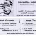 Flyer per le prime due doppie proiezioni, 16 e 23 settembre 2003.