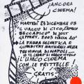 Locandina per la proiezione del 23 dicembre 2003.