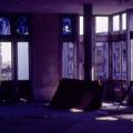 Piano superiore del centro sociale prima dei lavori, febbraio 1991. Ph. Felice Pignataro.